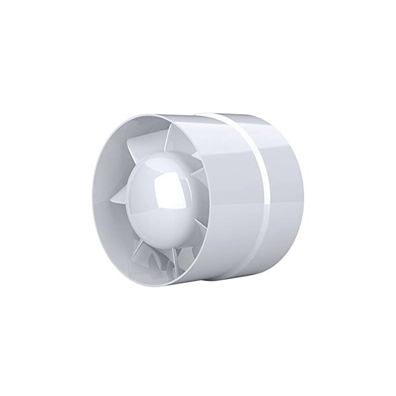 foto del prodotto ventilatore estrattore d aria, economico 100mm, 12w 130m , estrattore assiale in condotto di linea bagno, cucina, cantina.