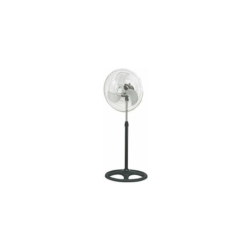 foto del prodotto ventilatore in metallo 3 in 1 da tavolo, da parete e da pavimento 45 cm 70 w