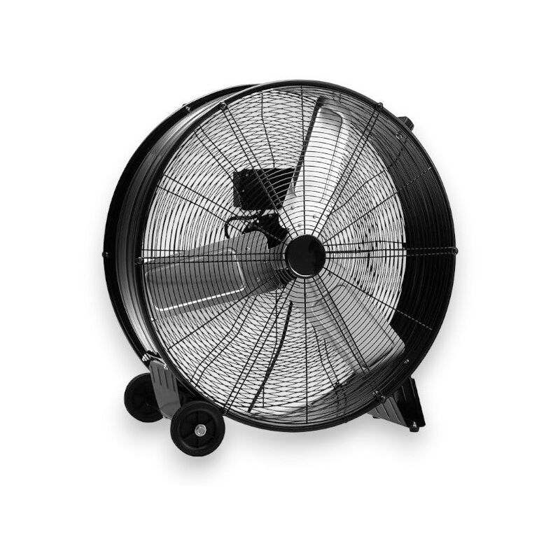 foto del prodotto ventilatore industriale da terra diametro 60 cm alta velocit con ruote di spostamento 220v 50hz