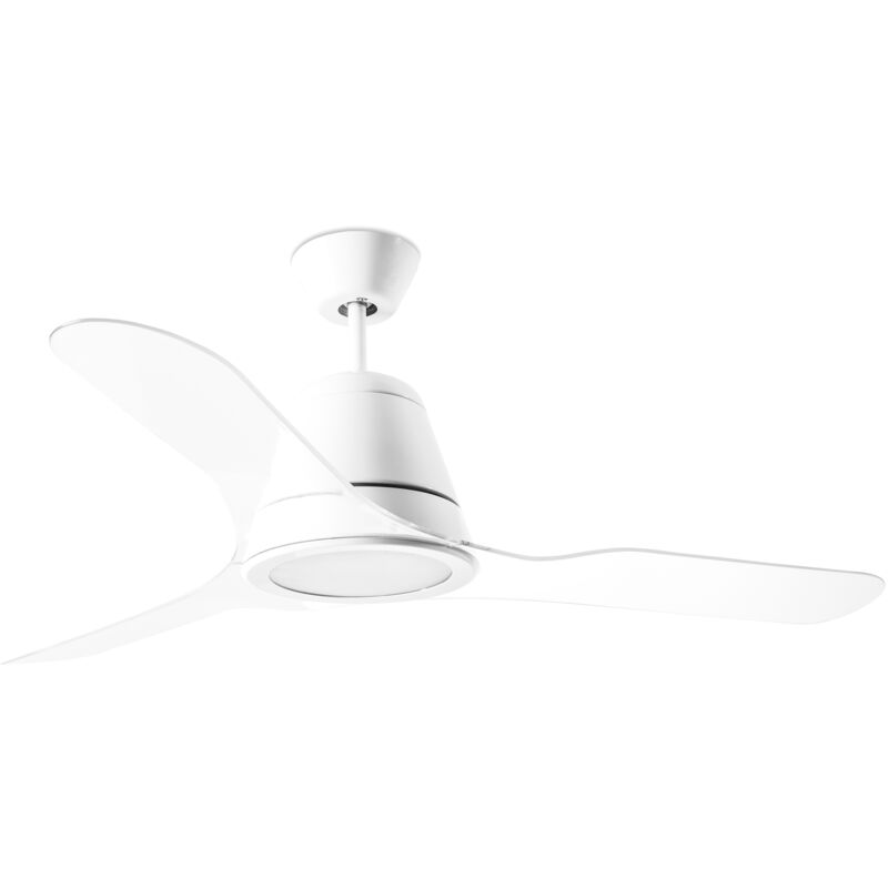 foto del prodotto ventilatore ip20 tiga led 18.9w 3000k bianco brillante trasparente