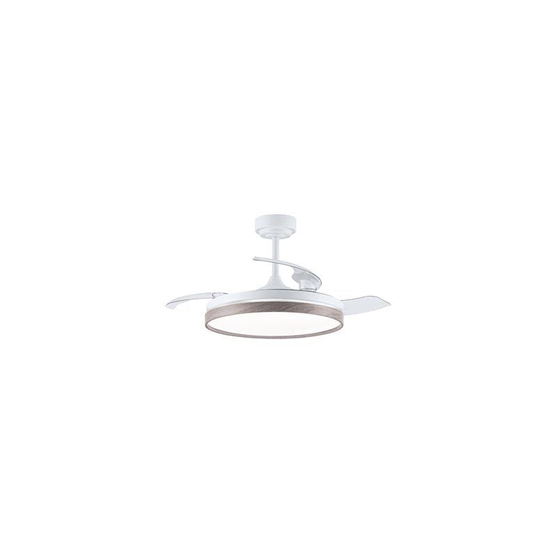 foto del prodotto ventilatore led con pale pieghevoli panam ash 72w 7920lm cct