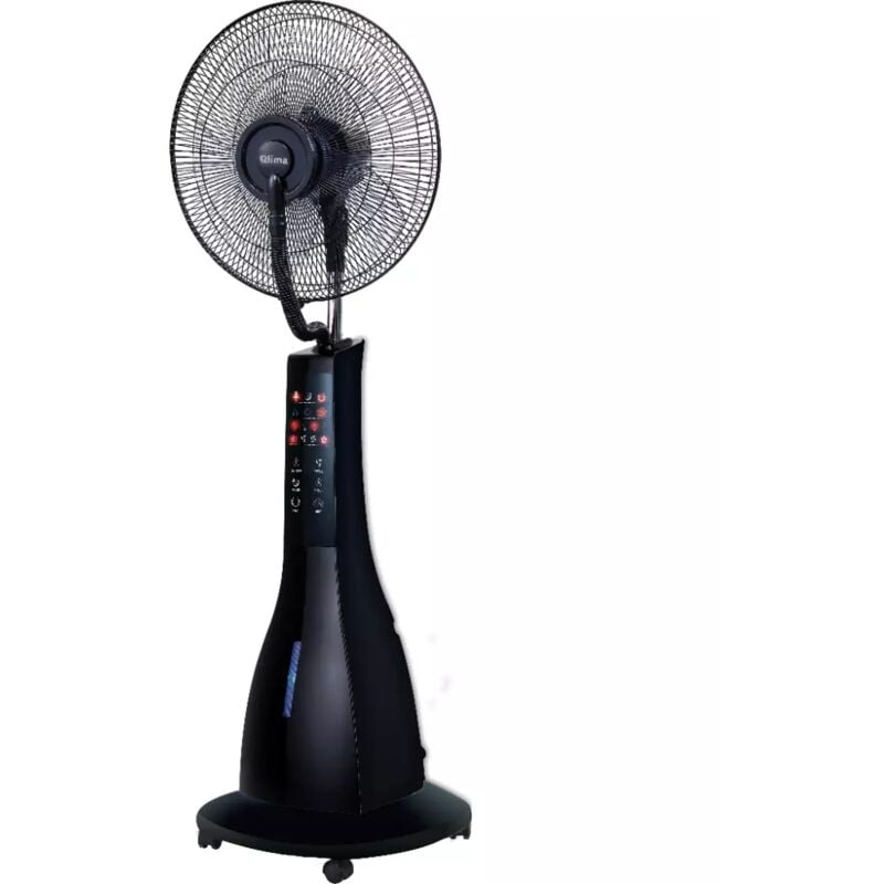 foto del prodotto ventilatore nebulizzatore a piantana qlima fms40 nero 90w