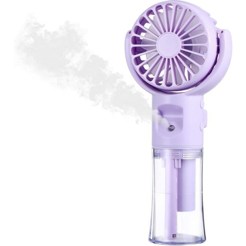 foto del prodotto ventilatore nebulizzatore portatile, mini ventilatore portatile ricaricabile, ventilatore portatile a 4 velocit , ventilatore portatile usb,