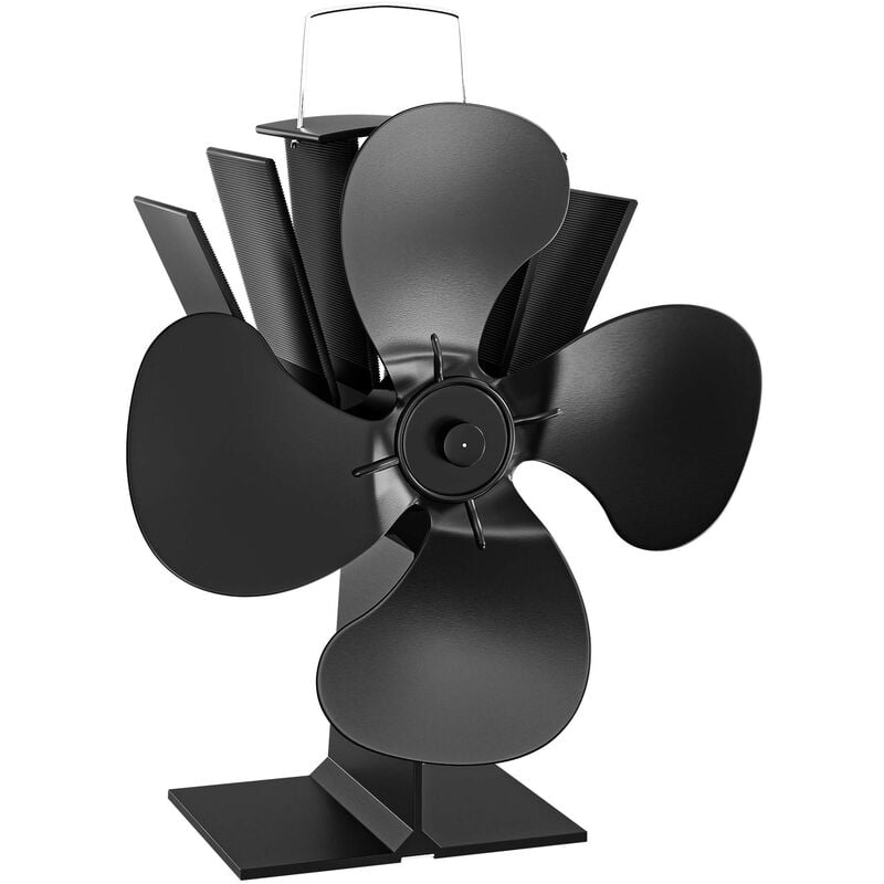 foto del prodotto ventilatore per stufa a legna camino, ventola con 4 pale, 70 350 c, funzionamento senza elettricit wiltec
