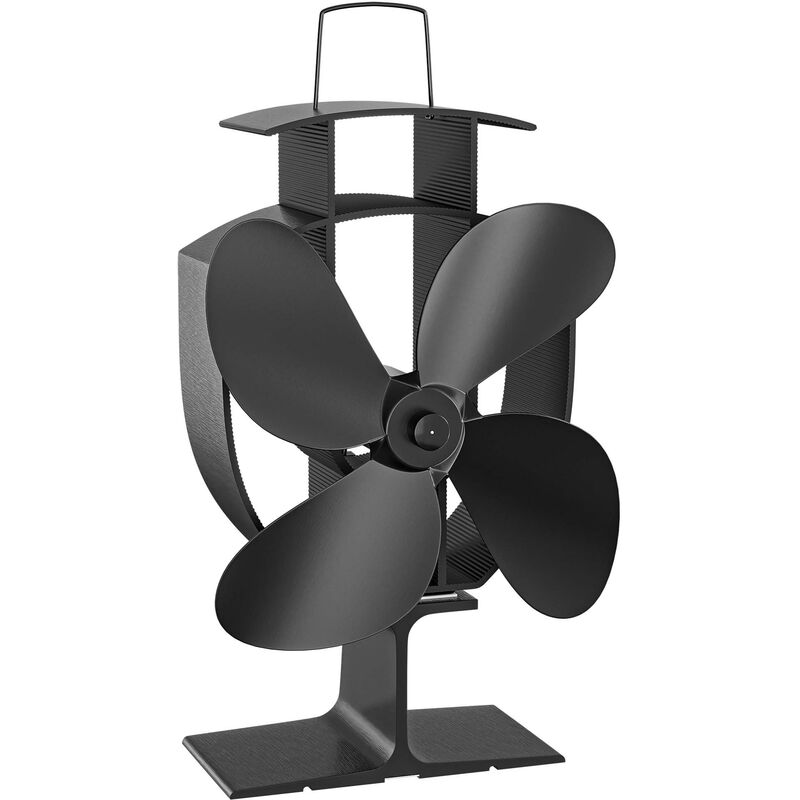 foto del prodotto ventilatore per stufa a legna camino, ventola con 4 pale, 70 350 c, funzionamento senza elettricit wiltec