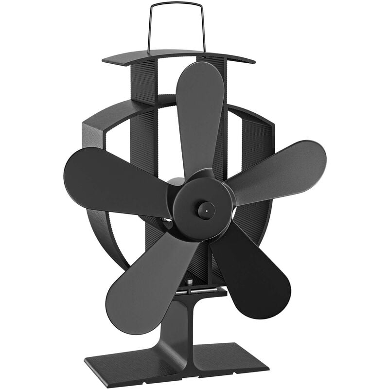 foto del prodotto ventilatore per stufa a legna camino, ventola con 5 pale, 70 350 c, funzionamento senza elettricit wiltec