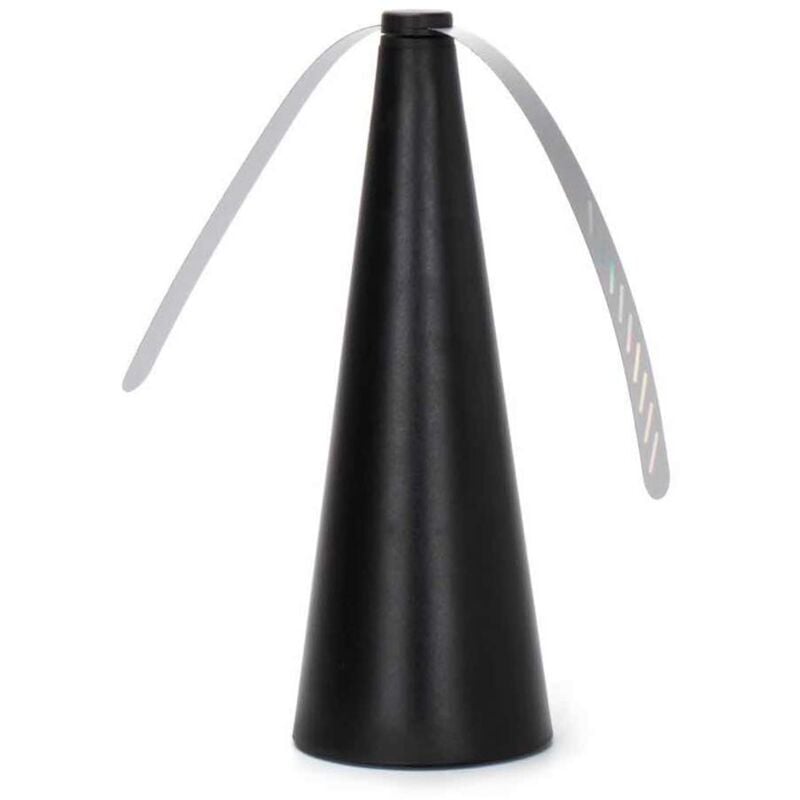 foto del prodotto ventilatore portatile anti mosche, anti zanzare, tiene lontani gli insetti, ideale per campeggio all aperto nero 