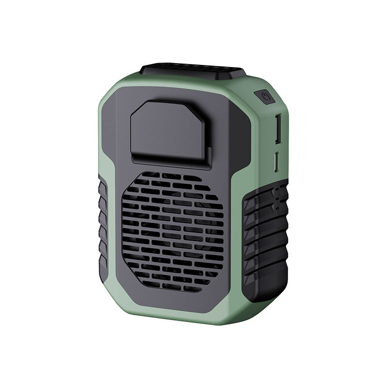 foto del prodotto ventilatore portatile con clip da cintura da 6000 mah, potente flusso d aria da 6000 giri min, 3 velocit , ventilatore con clip da cintura