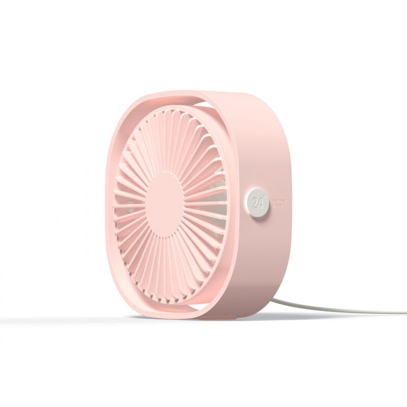 foto del prodotto ventilatore usb mini ventilatore portatile ventilatore da scrivania silenzioso 3 velocit regolabili alimentato tramite usb per casa e ufficio rosa 