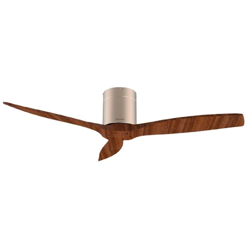 foto del prodotto ventilatori da soffitto energysilence aero 5500 aqua golddarkwood connected cecotec