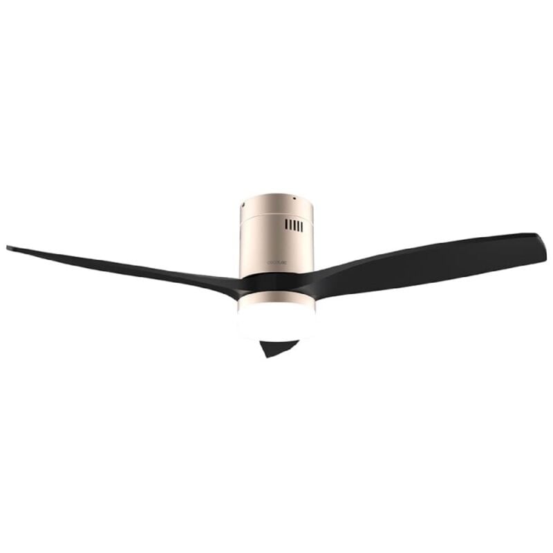 foto del prodotto ventilatori da soffitto energysilence aero 5600 aqua goldblack connected cecotec