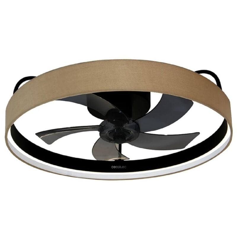 foto del prodotto ventilatori da soffitto energysilence lampaero 650 beige design cecotec