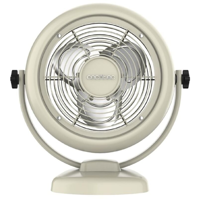 foto del prodotto ventilatori da tavolo energysilence 800 retrodesk beige cecotec