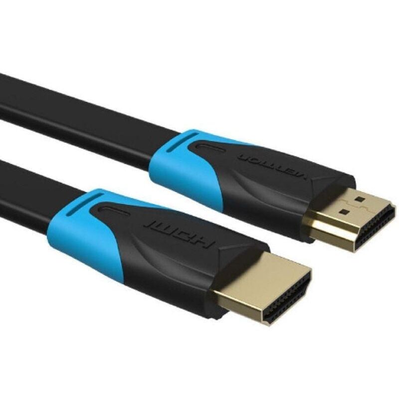 foto del prodotto vention cavo hdmi piatto 4k, ultra maschio ad alta velocit a maschio hdmi 2.0 cable 18gbps 4k 60hz 3d, ritorno de video uhd 3860p, hd 1080p,