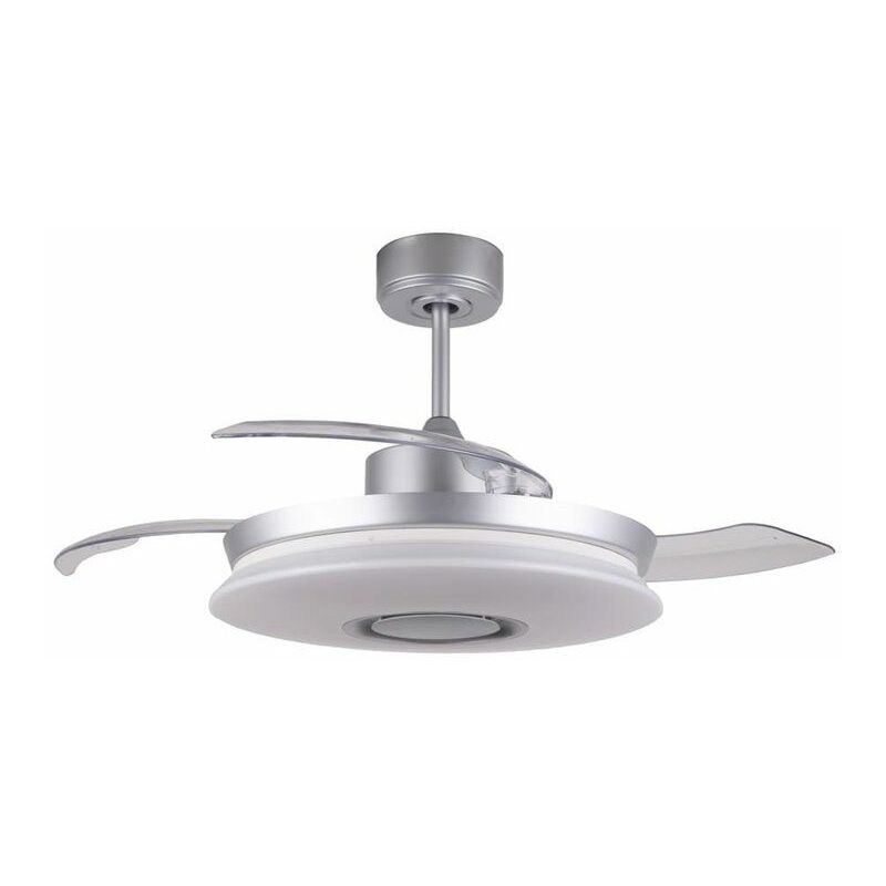 foto del prodotto ventola dc gaby led rgb cct con altoparlante