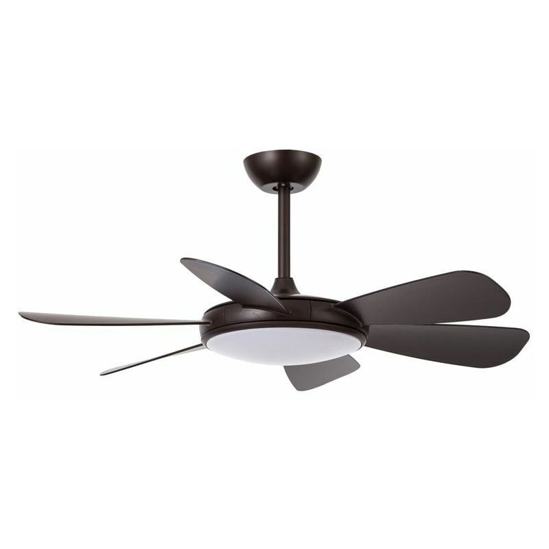 foto del prodotto ventola led nera in modalit cc da 24 w