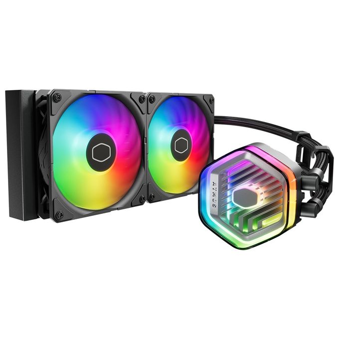 foto del prodotto ventola master liquid 240 atmos 3f lga 11551700 amd am4am5 argb