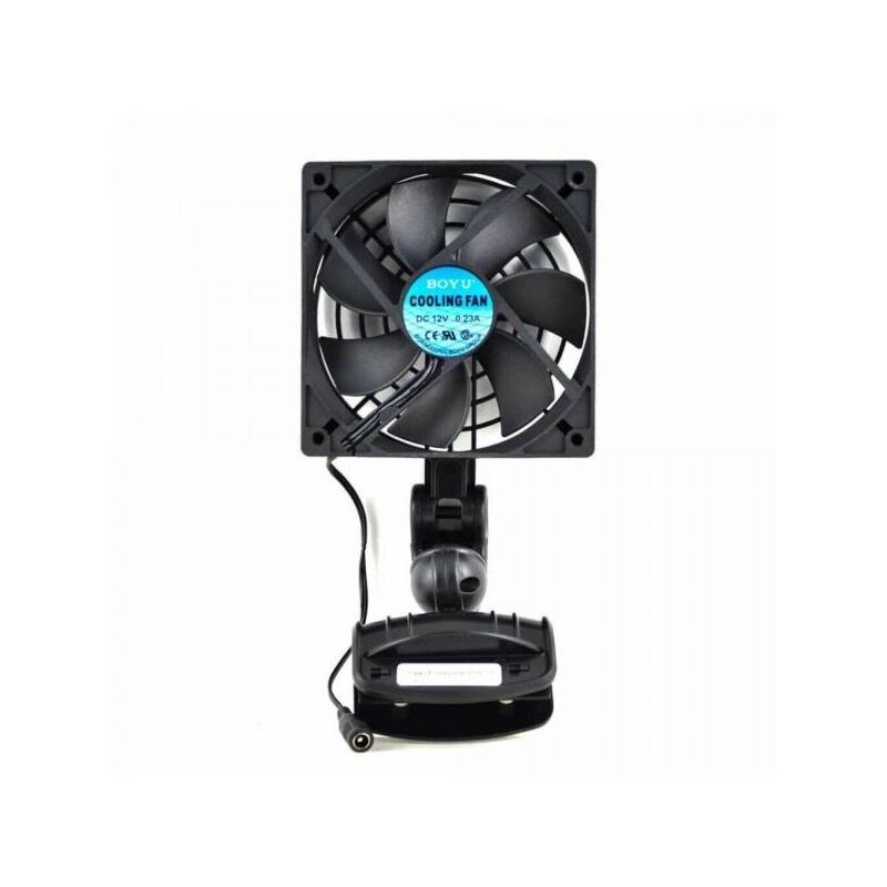 foto del prodotto ventola raffreddamento per acquario ventilatore orientabile 12v 4w 120mm fs120a