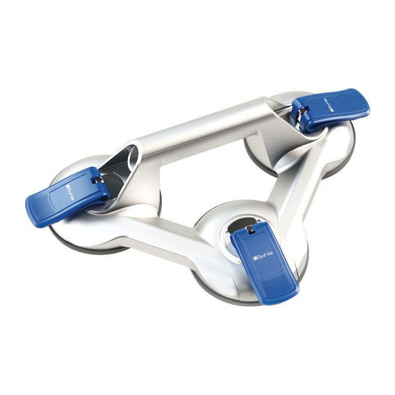 foto del prodotto ventosa 100kg testa d.120mm 3 teste alu. veribor