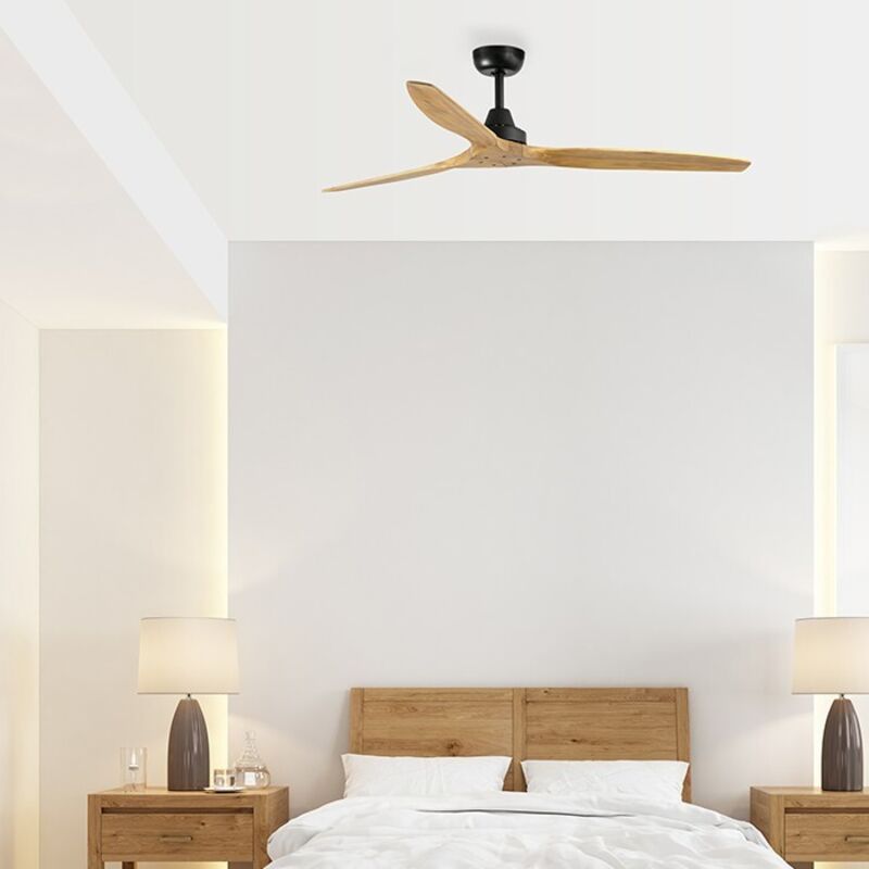foto del prodotto ventyly - morelos l ventilatore senza luce nero ø152
