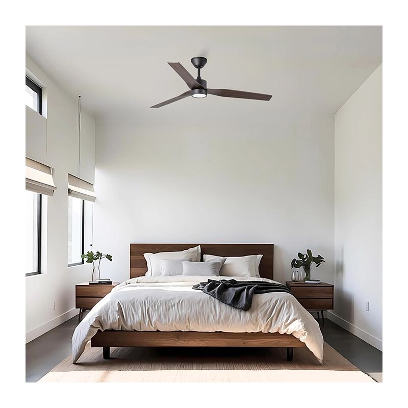 foto del prodotto ventyly original ventilatore nero 120cm luce wifi