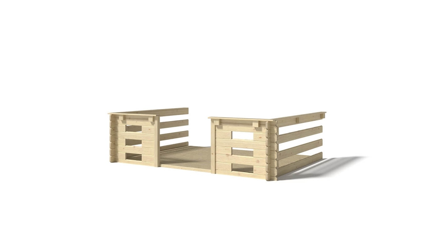 foto del prodotto veranda 6 m2 3m x 2m colore naturale dom142