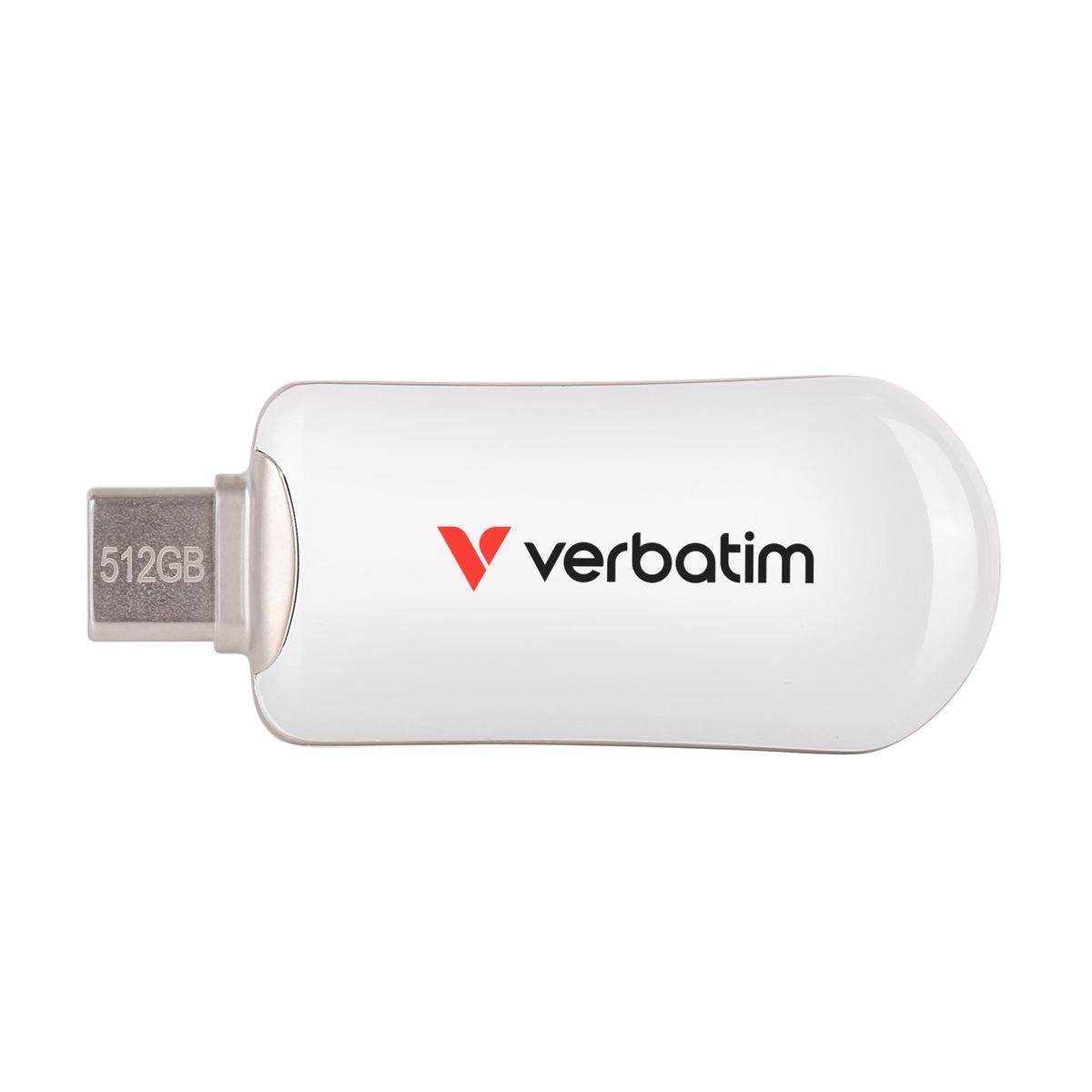 foto del prodotto verbatim 30231 unit flash usb 512 gb usb tipo c 3.2 gen 1 3.1 gen 1 bianco
