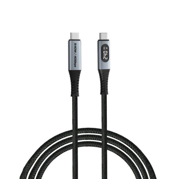 foto del prodotto verbatim 31849 cavo usb usb4 gen 2x2 1,2 m usb c nero