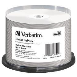 foto del prodotto verbatim datalifeplus 4,7 gb dvd r 50 pz