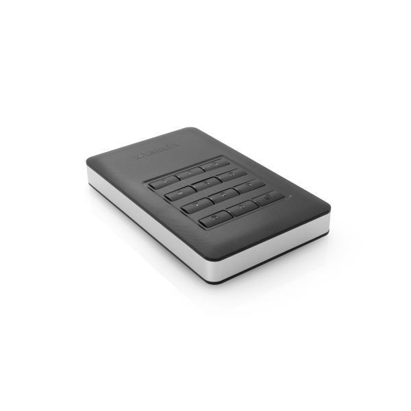foto del prodotto verbatim disco rigido portatile store n go secure con tastierino di accesso da 1tb