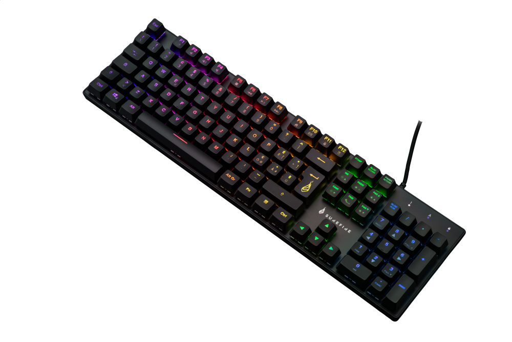 foto del prodotto verbatim kingpin m2 tastiera gaming usb qwerty italiano nero