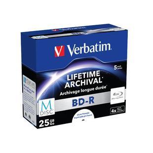 foto del prodotto verbatim m disc 4x bd r 25 gb 5 pz
