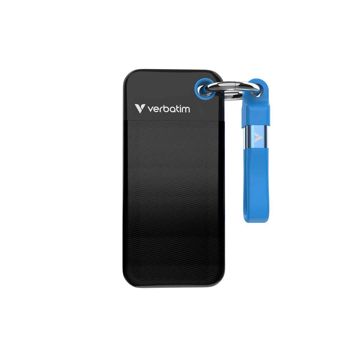 foto del prodotto verbatim pocket ssd 1 tb usb tipo-c 3.2 gen 2 3.1 gen 2 nero, blu