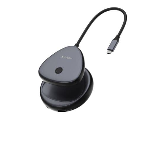 foto del prodotto verbatim share my screen usb c wireless displ. ad. 4k hub 32147