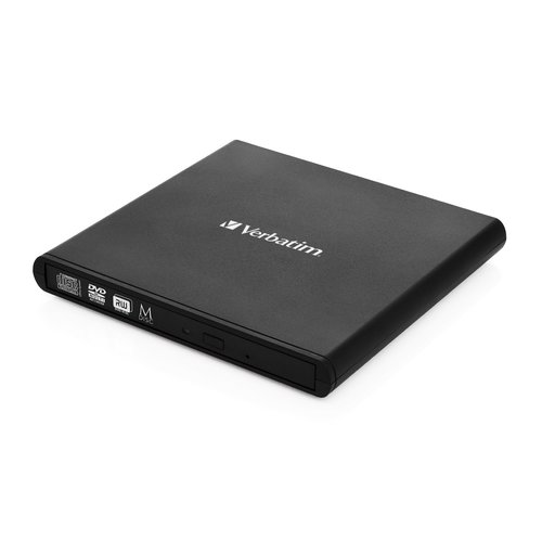 foto del prodotto verbatim slimline cd dvd lettore di disco ottico dvd rw nero