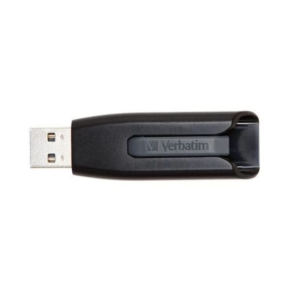 foto del prodotto verbatim v3 memoria usb 3.0 256 gb nero 49168