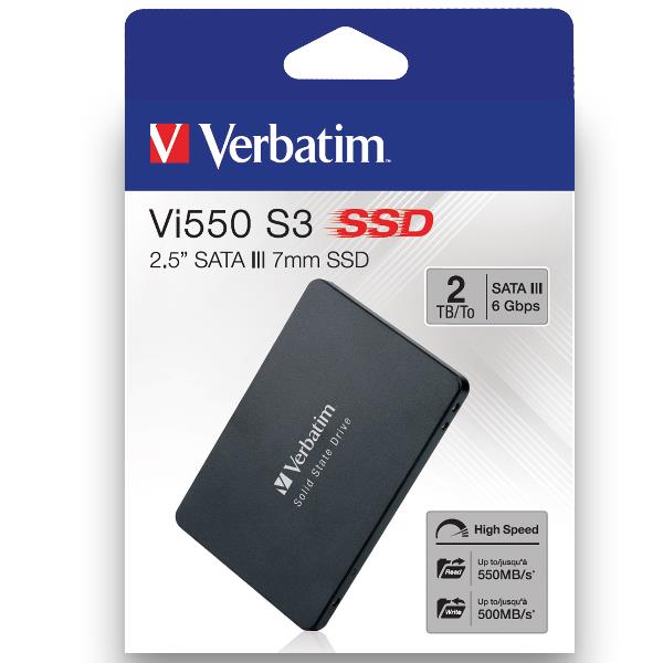 foto del prodotto verbatim vi550 s3 2 tb 2.5 serial ata iii