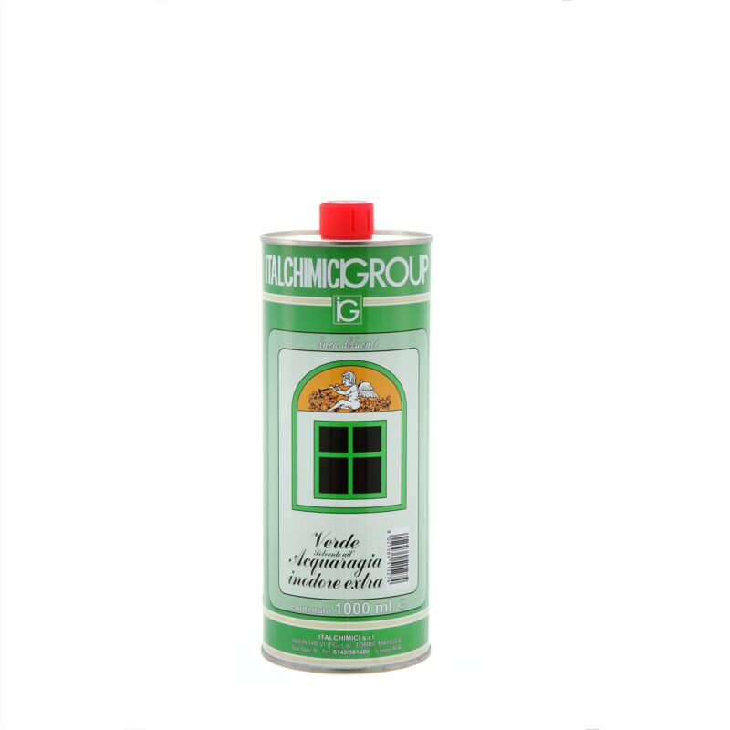 foto del prodotto verde solvente all acquaragia 1l inodore extra