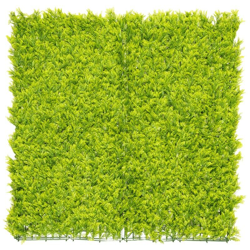 foto del prodotto verde verticale artificiale felce helecho finto 100x100 cm