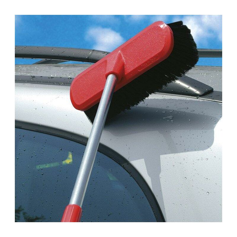 foto del prodotto verdelook asta fissa in pvc per idrospazzola pulizia auto 180 cm