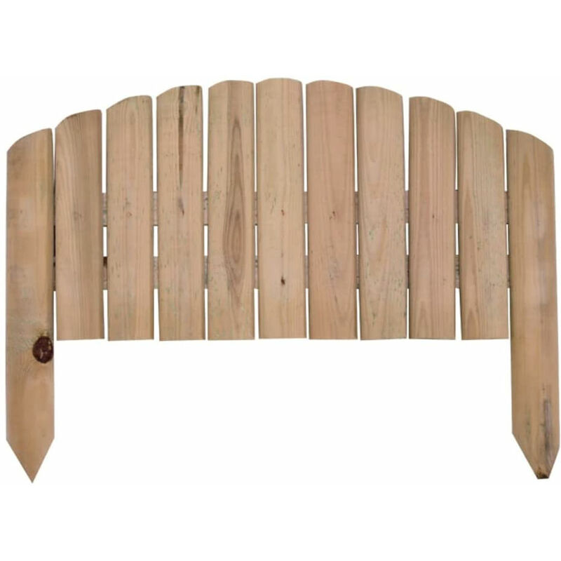 foto del prodotto verdelook recinzione vampiro ad arco 54 x 27 47 cm. in legno impregnato 622 20