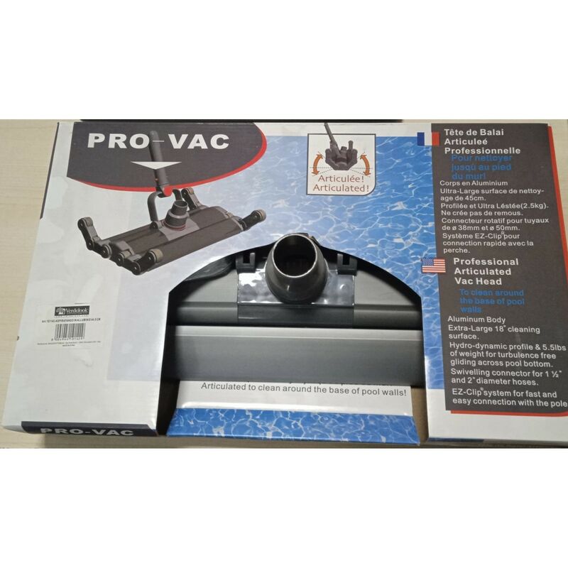 foto del prodotto verdelook testa aspirafango in alluminio 44,5 cm