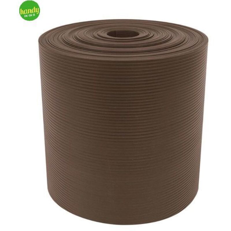 foto del prodotto verdemax - striscia occultazione rigata m 0,19x26 marrone