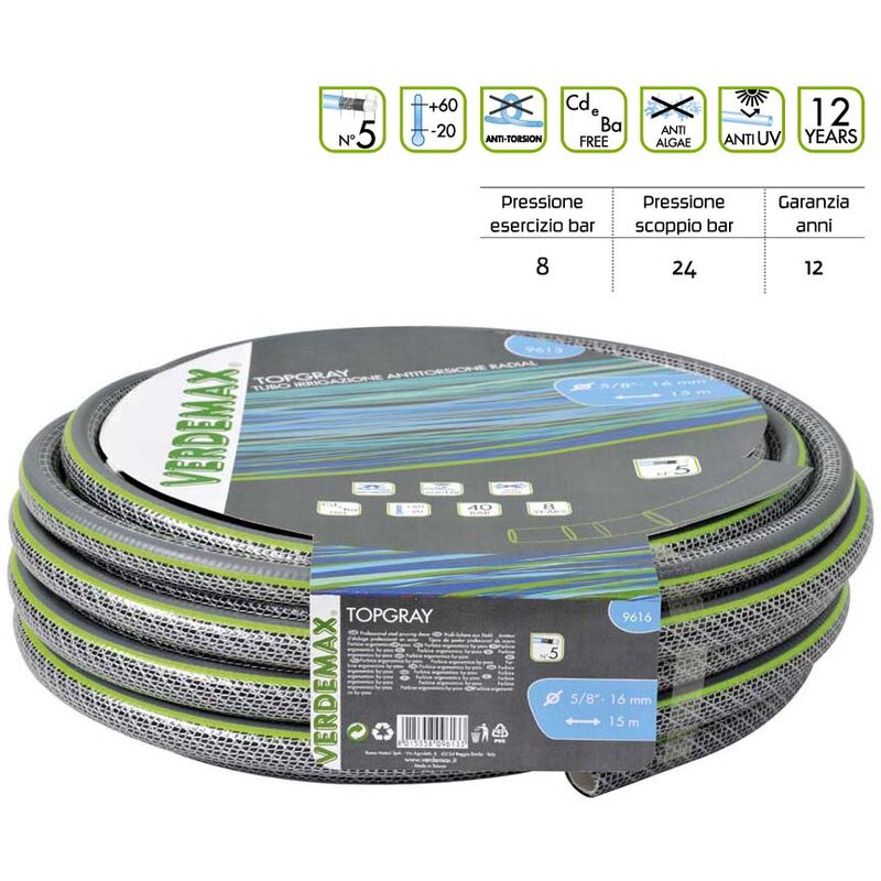foto del prodotto verdemax tubo irrigazione 5 strati