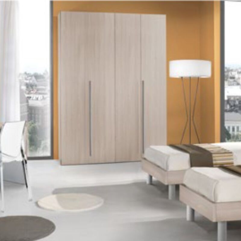 foto del prodotto veriaffari.it armadio 4 ante olmo perla urano 161x55x240h