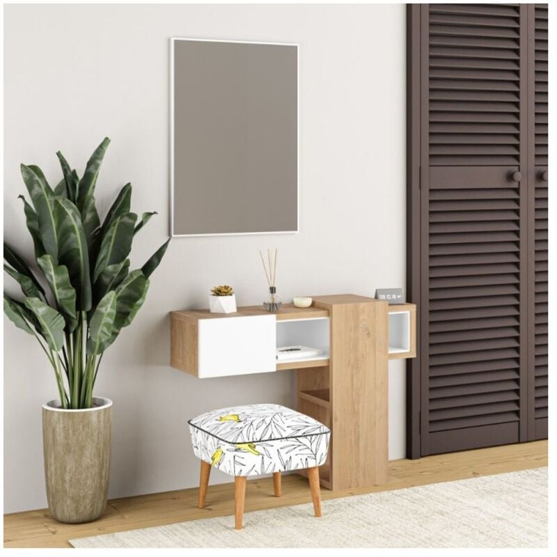 foto del prodotto veriaffari.it ingresso con specchio efes colore rovere bianco