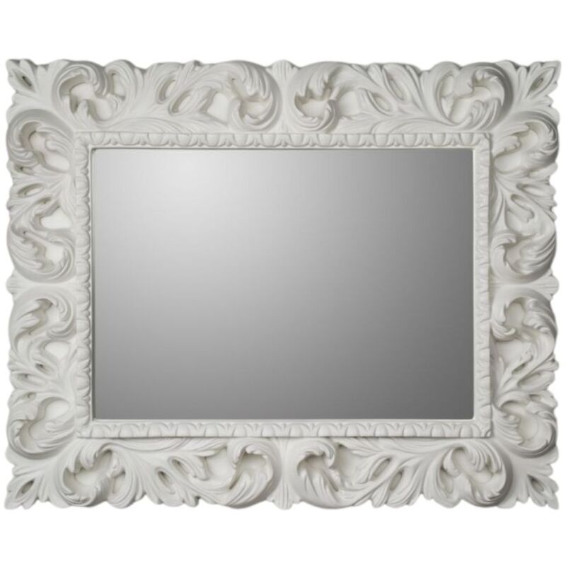 foto del prodotto veriaffari.it specchiera madrid 101x82h colore bianco opaco