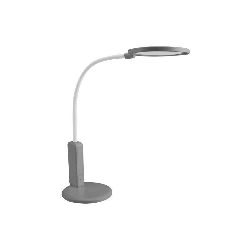 foto del prodotto verne 7w 5000k grigio bianco 590lm lampada da tavolo wireless touch dimmerabile orient 33x14x14 cm