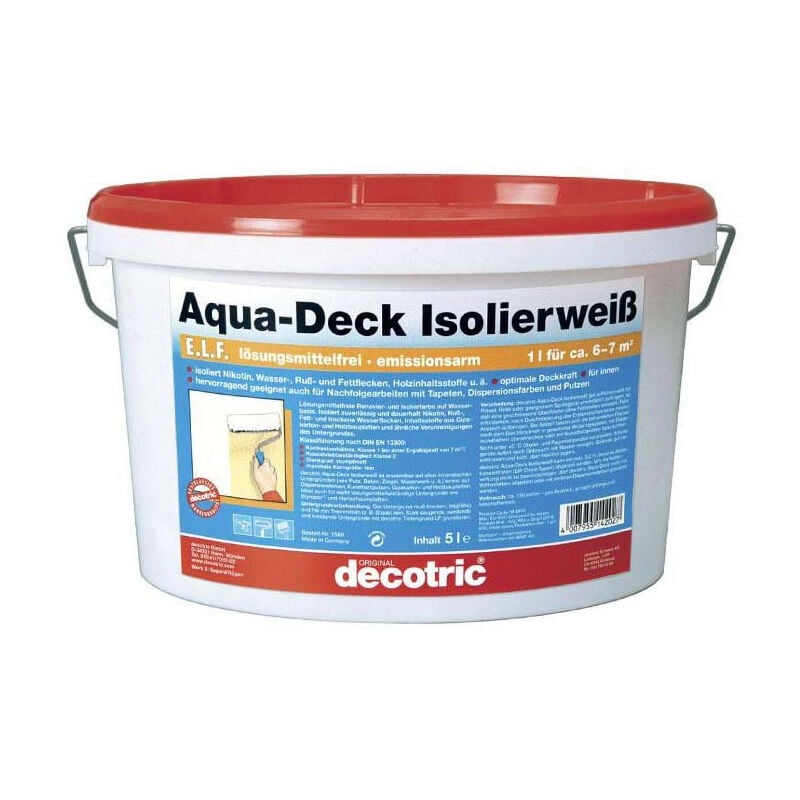 foto del prodotto vernice a base d acqua aquadeck bianco isolante 750ml