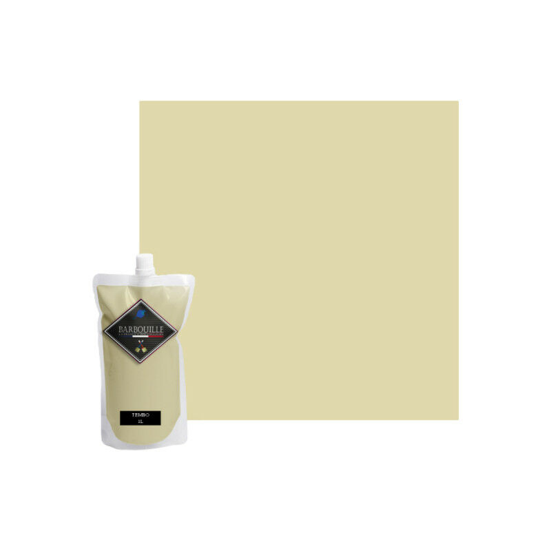 foto del prodotto vernice acrilica barbouille per pareti e soffitti - 1l - beige tembo